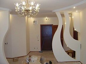 Монтаж гипсокартона в СПБ Санкт-Петербурге, перегородки и стены, арки и ниши из ГКЛ в Санкт-Петербурге
